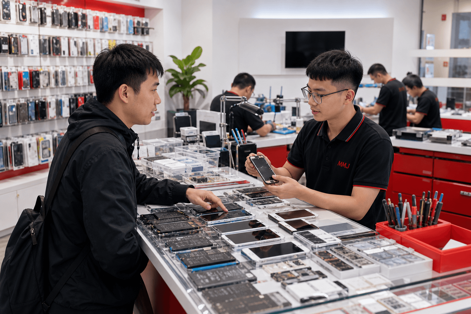 MMJ repair store supply support